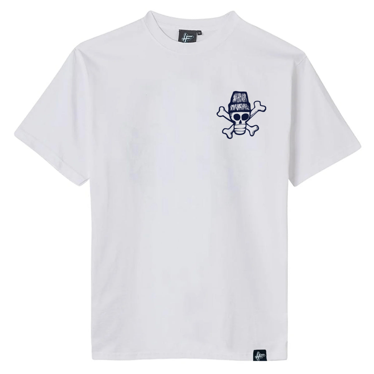 Ramson Badbonez & Illinformed 'Crystal Skull' T-Shirt (White) [PRE-ORDER]