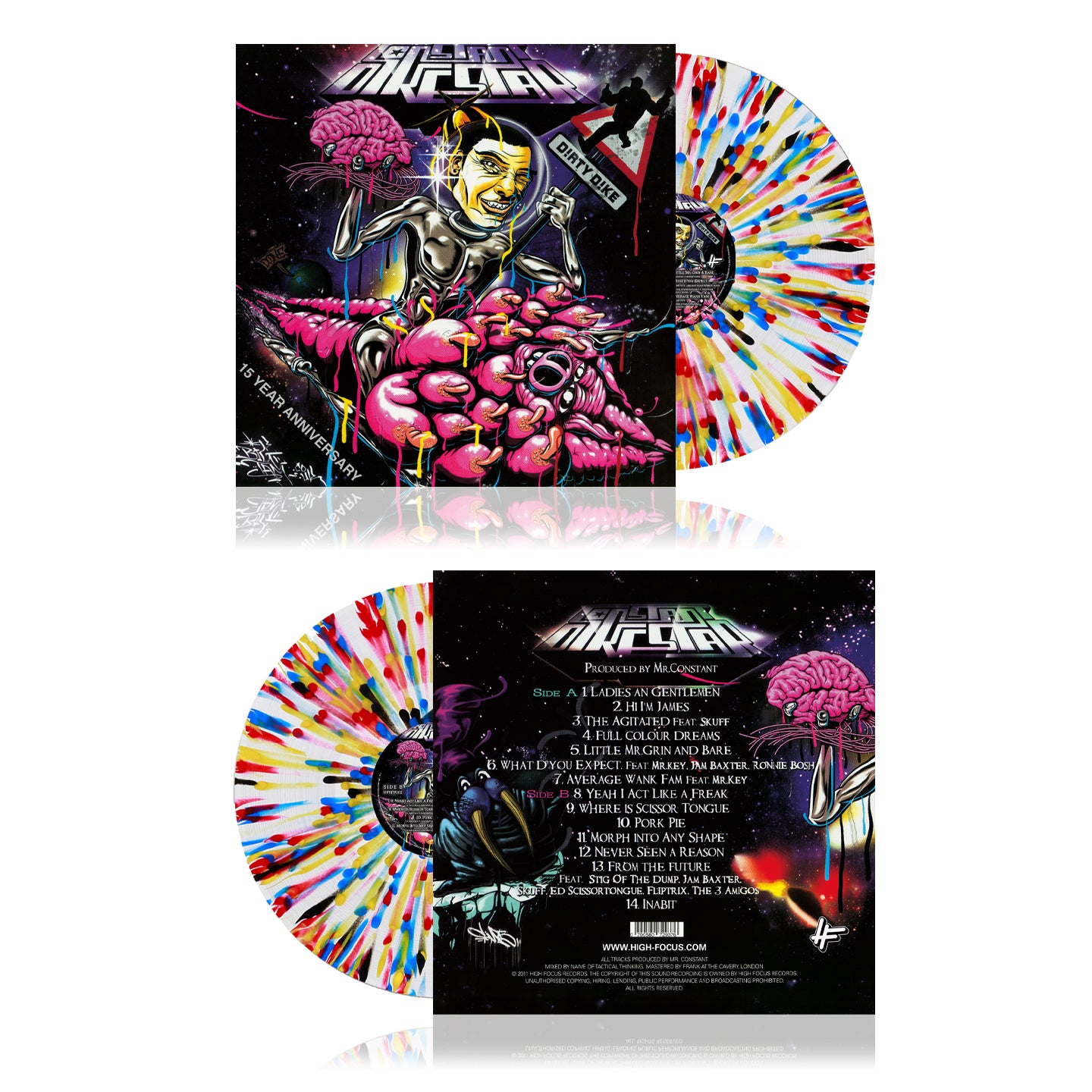 Dirty Dike - Constant Dikestar (LIMITED EDITION 15 YEAR ANNIVERSARY VINYL)