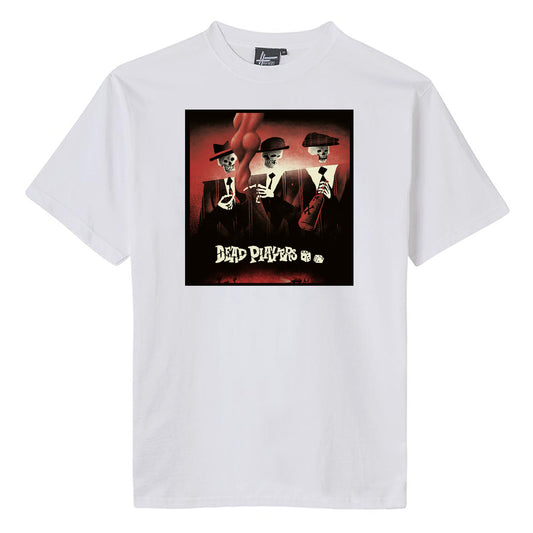 Dead Players 'Cherry Turbo' T-Shirt / White