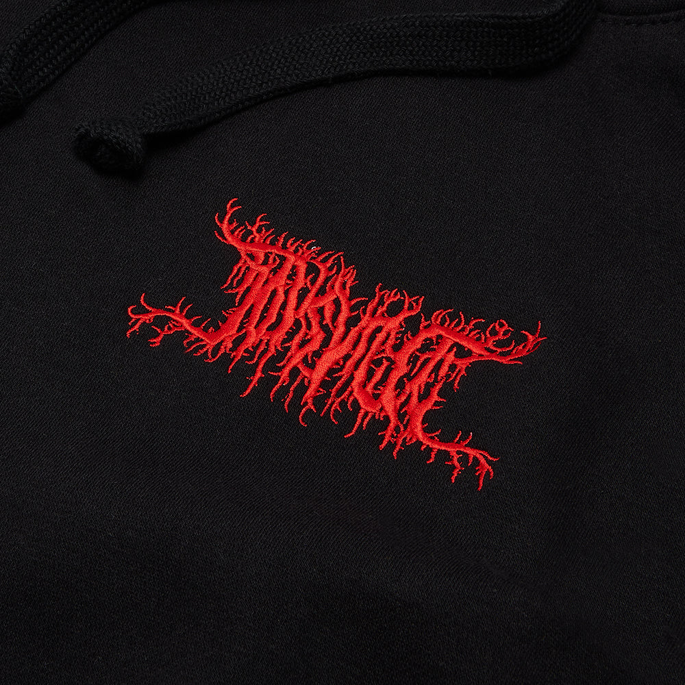 Ed Scissor + Lamplighter - JOYSVILLE 'REIGN IN BLOOD' Logo Hoody // Black