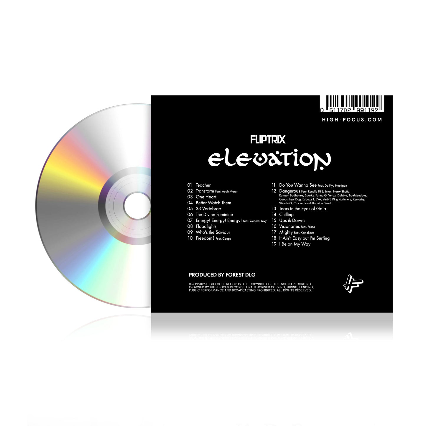 Fliptrix - Elevation (CD) [PRE-ORDER]