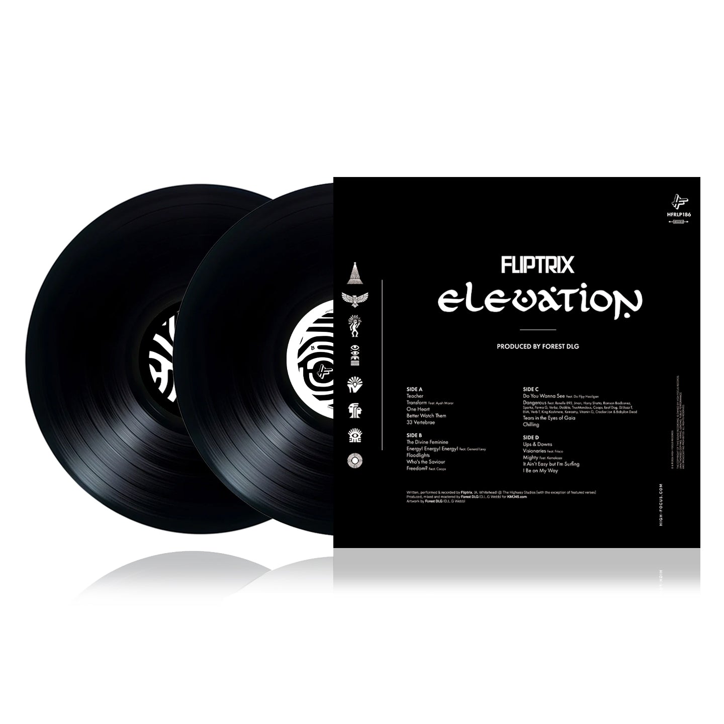 Fliptrix - Elevation (LIMITED EDITION 2 x 12" BLACK VINYL) [PRE-ORDER]