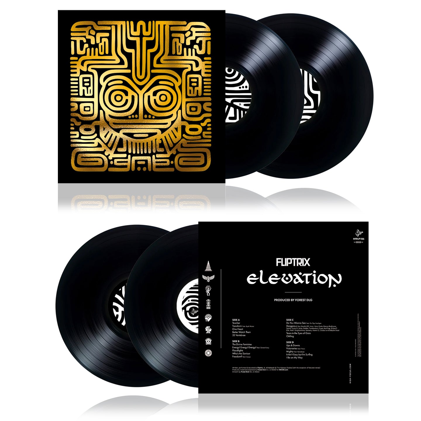 Fliptrix - Elevation (LIMITED EDITION 2 x 12" BLACK VINYL) [PRE-ORDER]