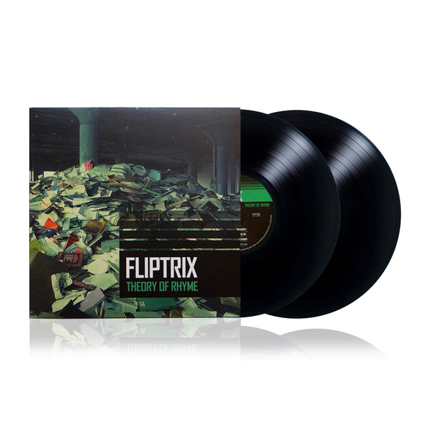 Fliptrix - Theory of Rhyme (FIRST PRESSING, SUPER LIMITED EDITION 2 x 12" BLACK VINYL)