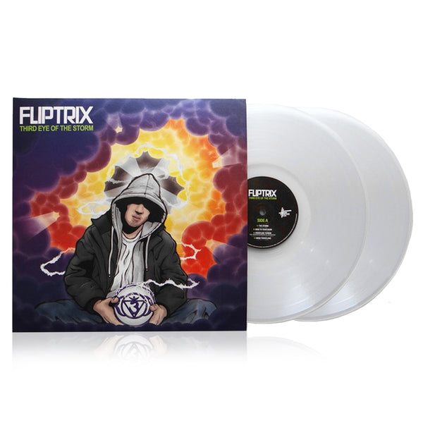 Fliptrix - Third Eye of the Storm (SUPER LIMITED EDITION 2 x 12" WHITE TRANSLUCENT GATEFOLD VINYL)
