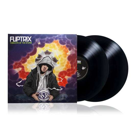 Fliptrix - Third Eye of the Storm (FIRST PRESSING - SUPER LIMITED EDITION 2 x 12" BLACK GATEFOLD VINYL)