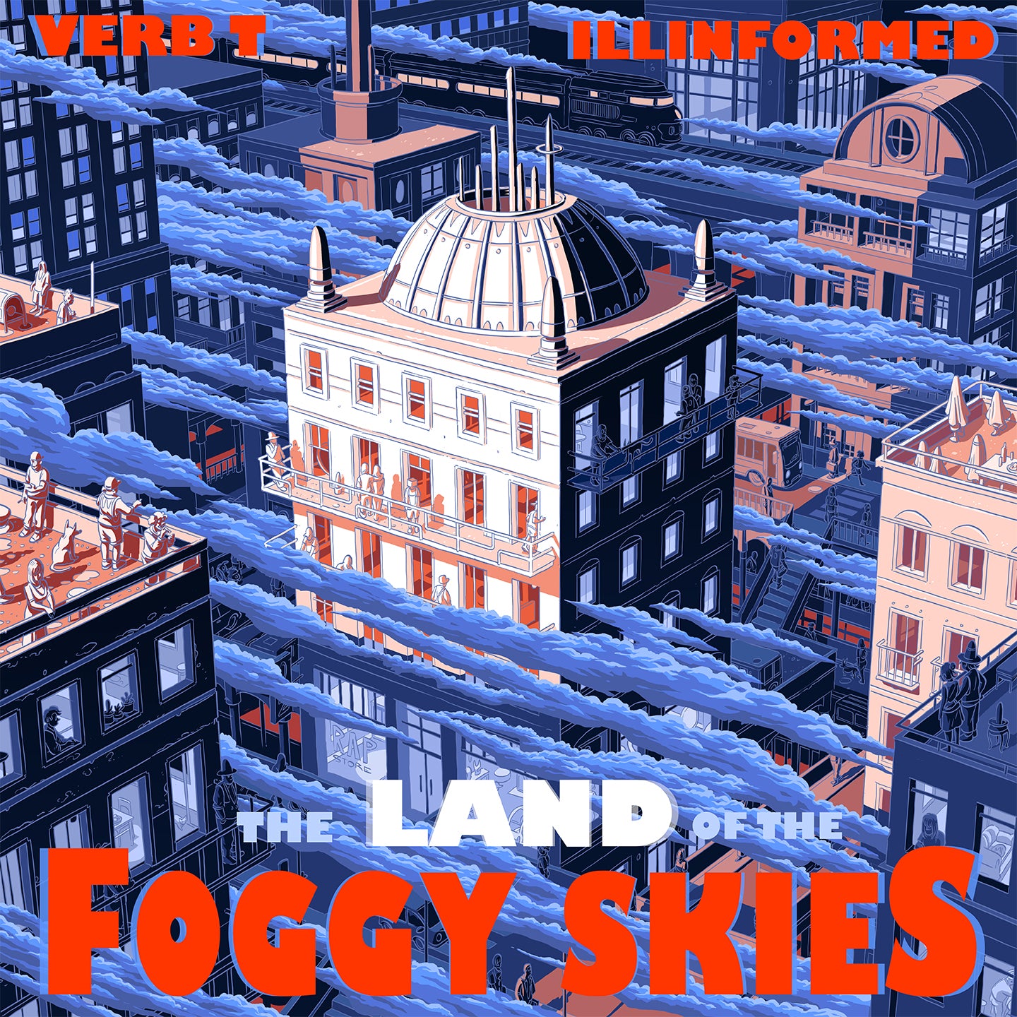 Verb T & Illinformed - The Land Of The Foggy Skies (LIMITED EDITION TAPE)
