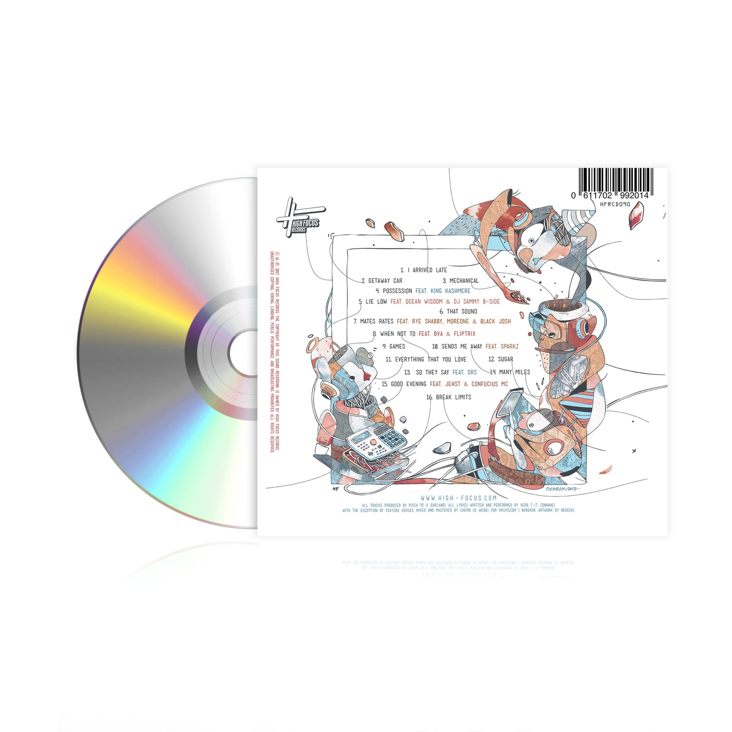 Verb T & Pitch 92 - Good Evening (CD)