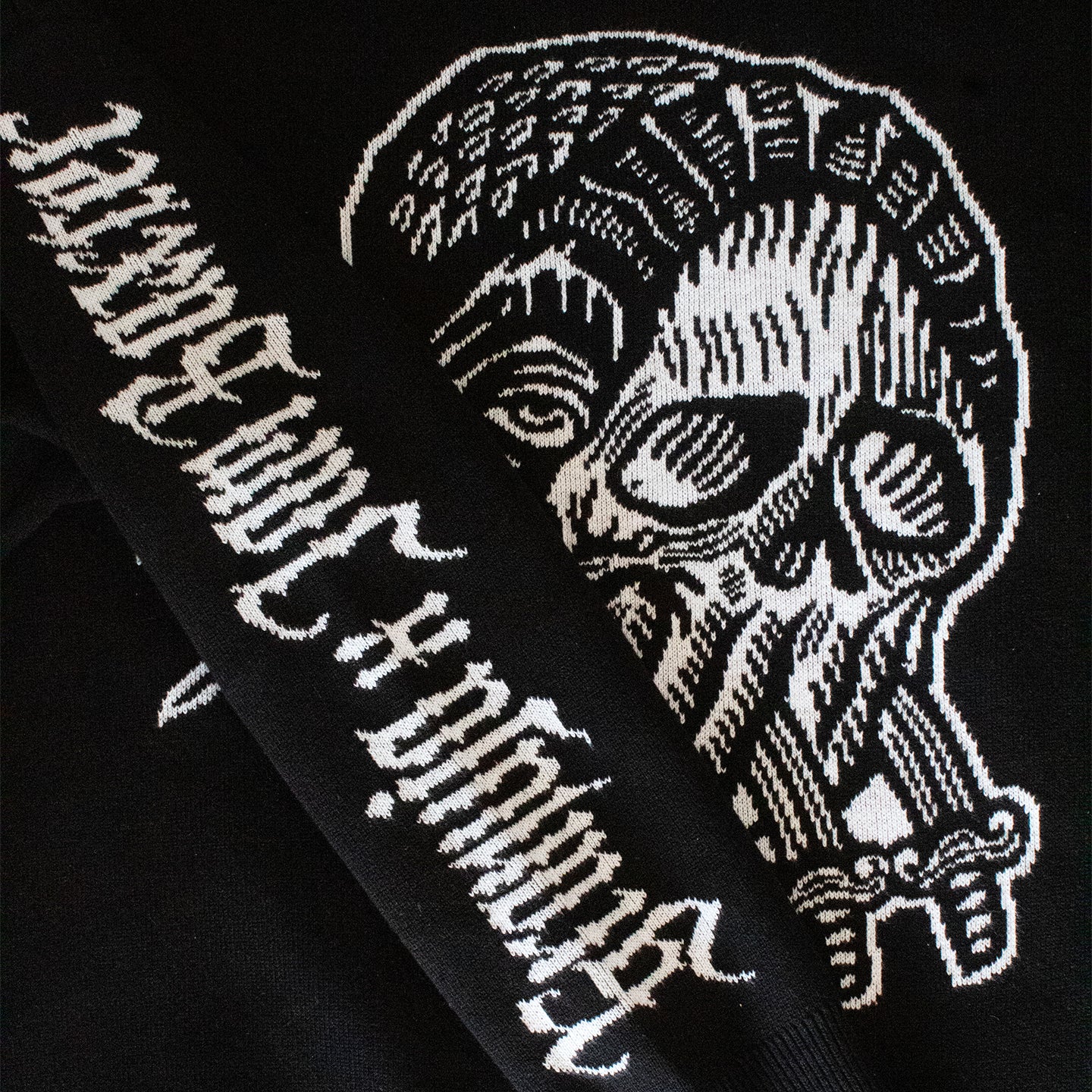 Granuja & Jam Baxter - 'De las Sombras' Knitted Jumper // Black