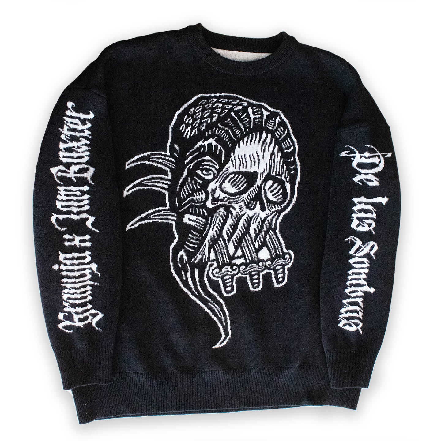 Granuja & Jam Baxter - 'De las Sombras' Knitted Jumper // Black