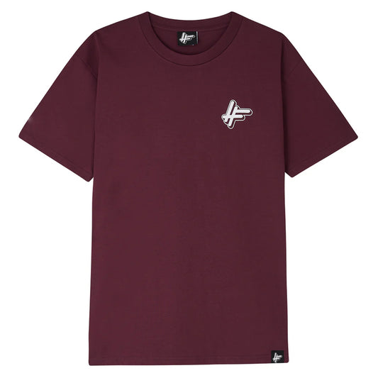 High Focus Logo T-Shirt / Burgundy