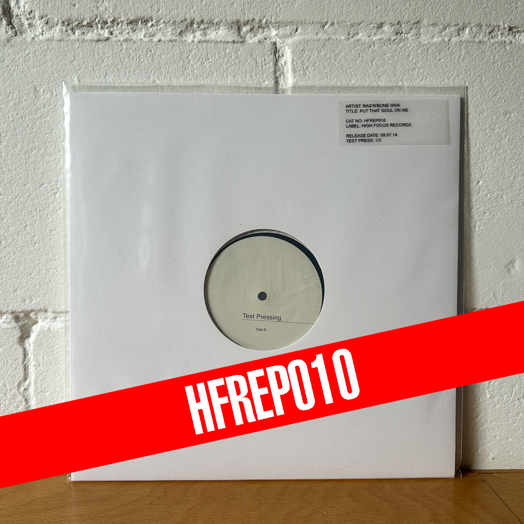 Rag'n'Bone Man 'Put That Soul On Me' TEST PRESS (1 of 3)