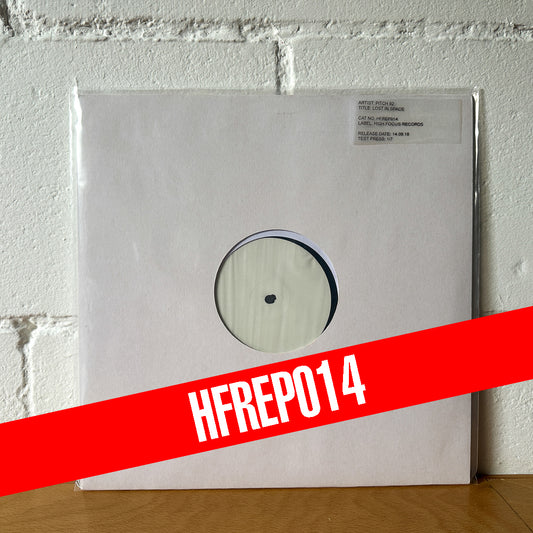 Pitch 92 'Lost In Space' TEST PRESS (1 of 7)