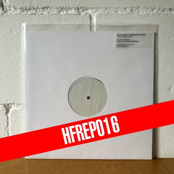 Mr Key & Greenwood Sharps 'Green & Gold' TEST PRESS (1 of 1)