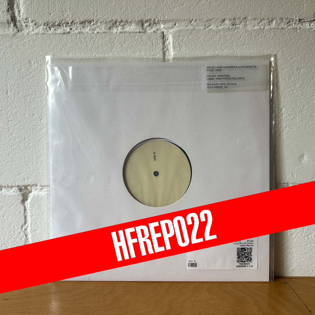 King Kashmere x Letherette 'TR3B' TEST PRESS (1 of 5)