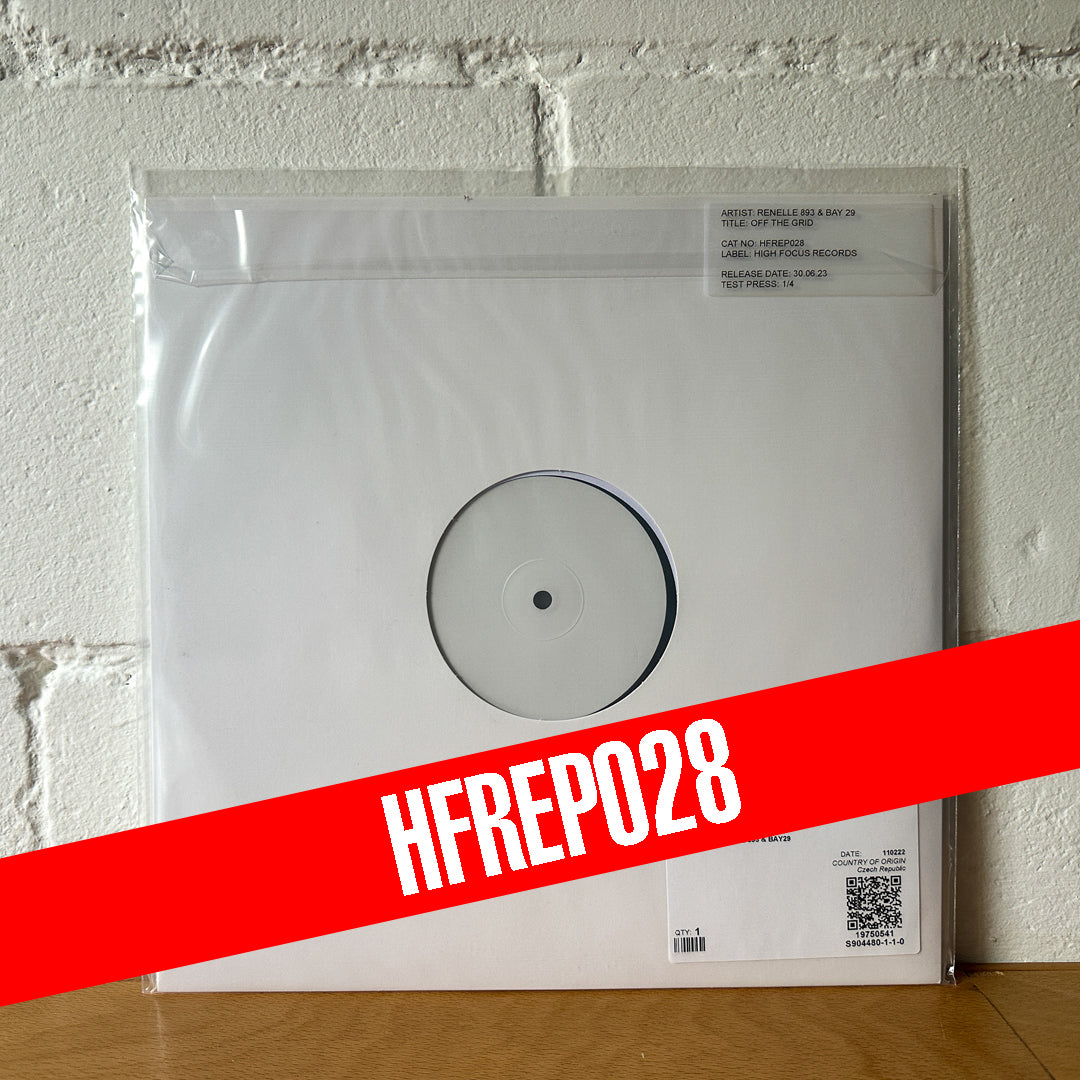 Renelle 893 & Bay29 'Off The Grid' TEST PRESS