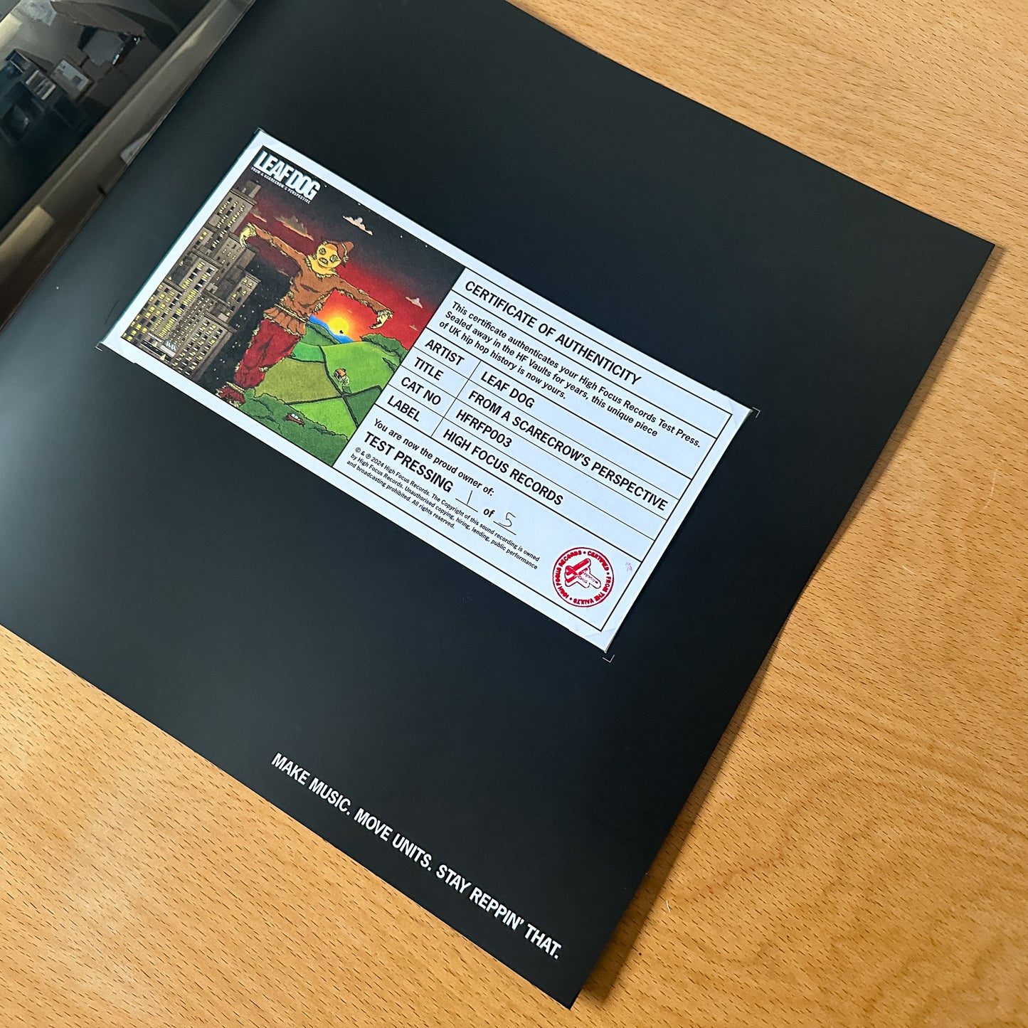 Leaf Dog 'From A Scarecrow's Perspective' TEST PRESS (1 of 5)