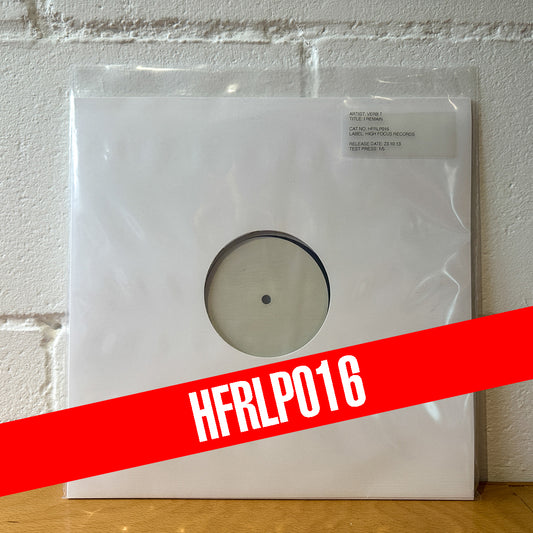 Verb T 'I Remain' TEST PRESS (1 of 5)