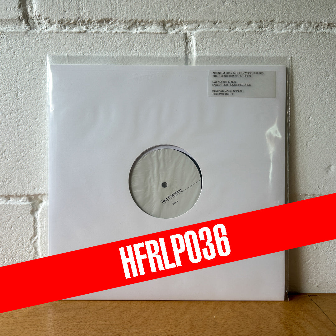 Mr Key & Greenwood Sharps 'Yesterday's Futures' TEST PRESS (1 of 4)