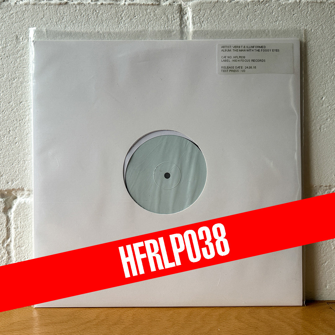 Verb T & Illinformed 'The Man With The Foggy Eyes' TEST PRESS (1 of 4)