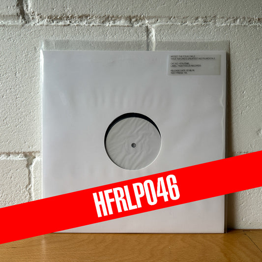 The Four Owls 'Nature's Greatest Instrumentals' TEST PRESS