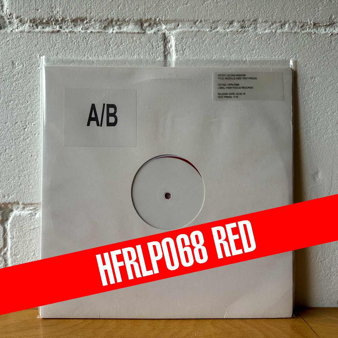 Ocean Wisdom 'Wizville' RED TEST PRESS (1 of 8)