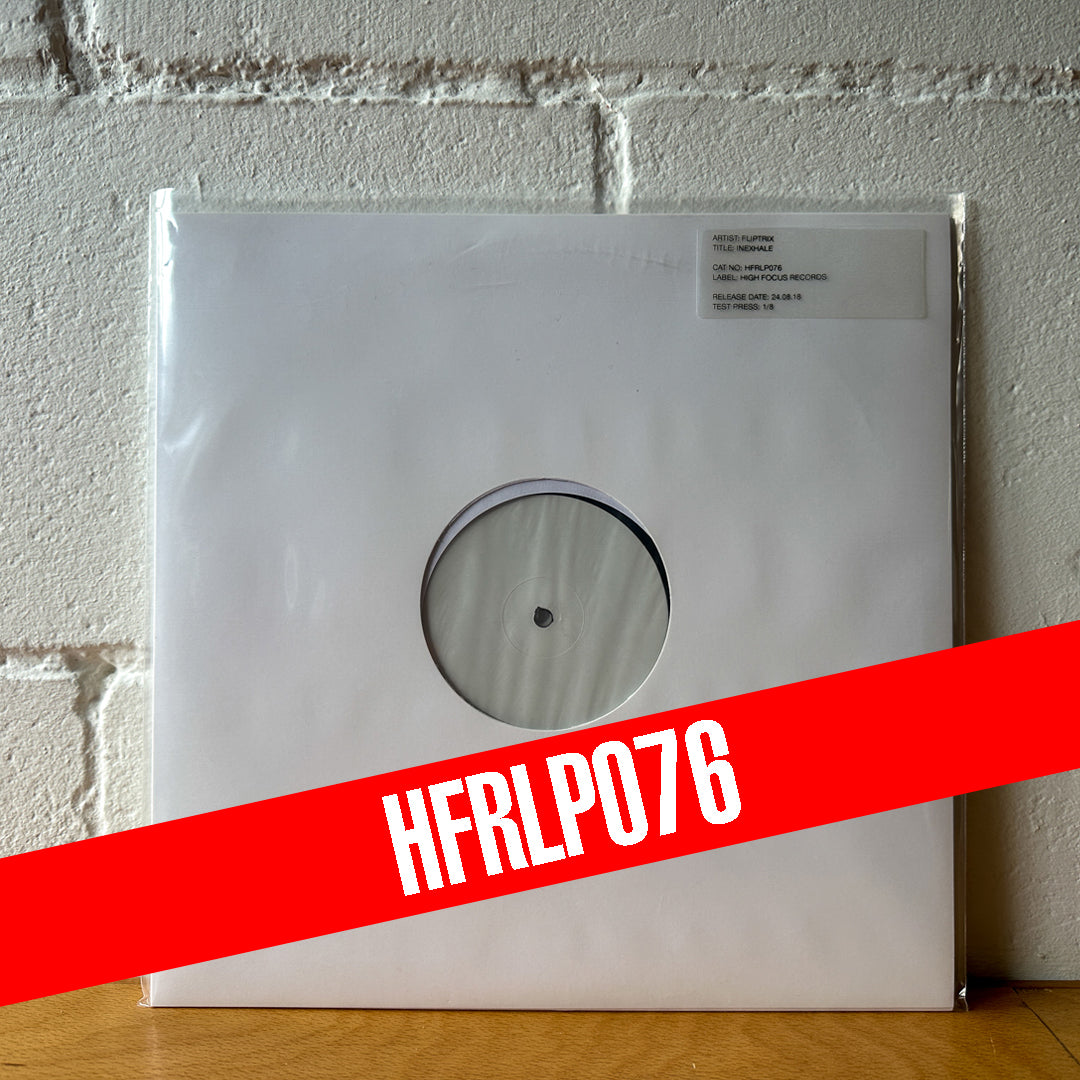 Fliptrix 'Inexhale' TEST PRESS (1 of 8)