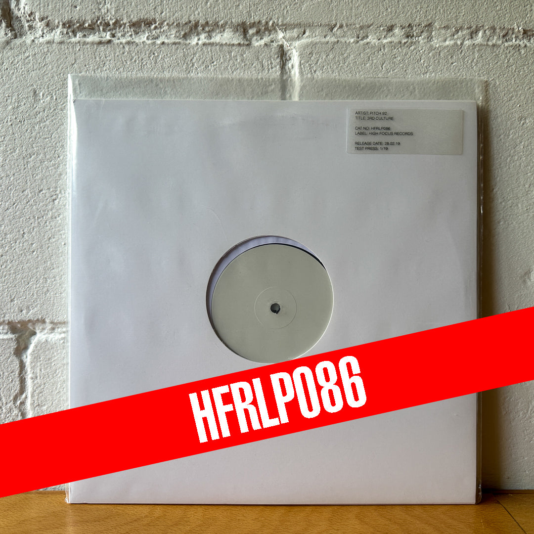 Pitch 92 '3rd Culture' TEST PRESS (1 of 19)