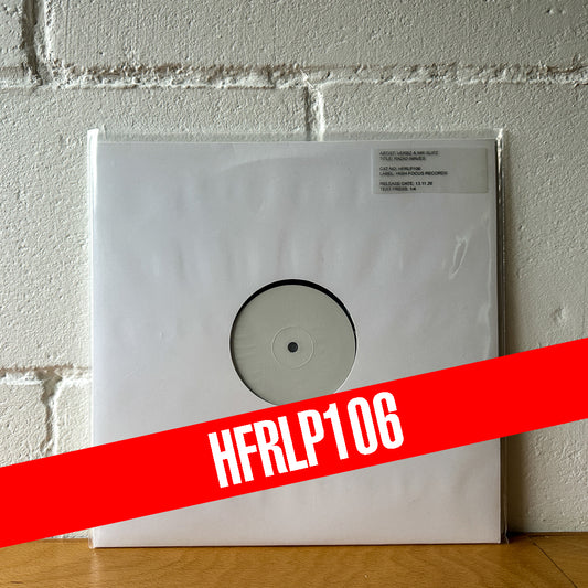 Verbz & Mr Slipz 'Radio Waves' TEST PRESS (1 of 3)