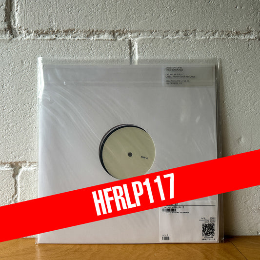 Pitch 92 'Intervals' TEST PRESS