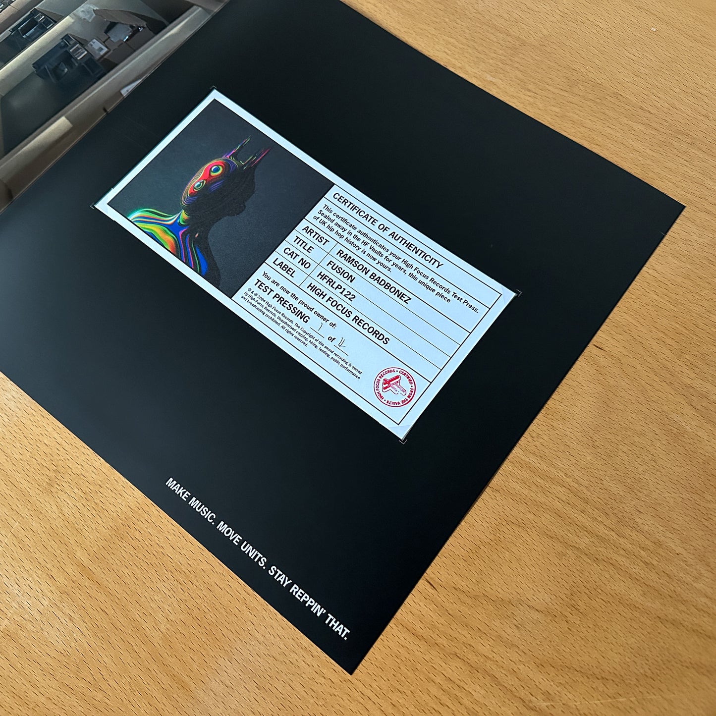 Ramson Badbonez 'Fusion' TEST PRESS