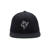 High Focus Chunk Snapback // Black