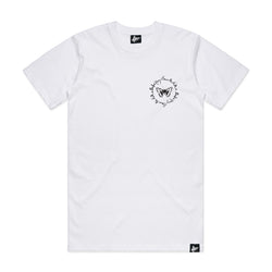 Farma G - 'How To Kill A Butterfly' Premium T-Shirt / White