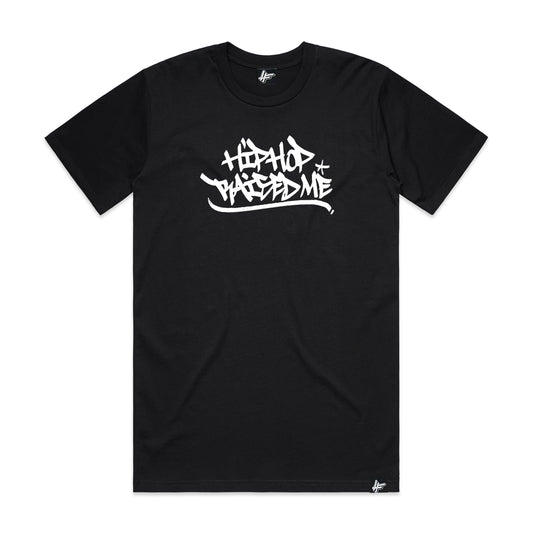 Harry Shotta - 'Hip-Hop Raised Me' T-Shirt / Black