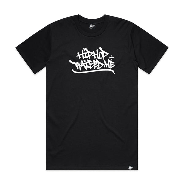 Harry Shotta - 'Hip-Hop Raised Me' T-Shirt / Black [PRE-ORDER]