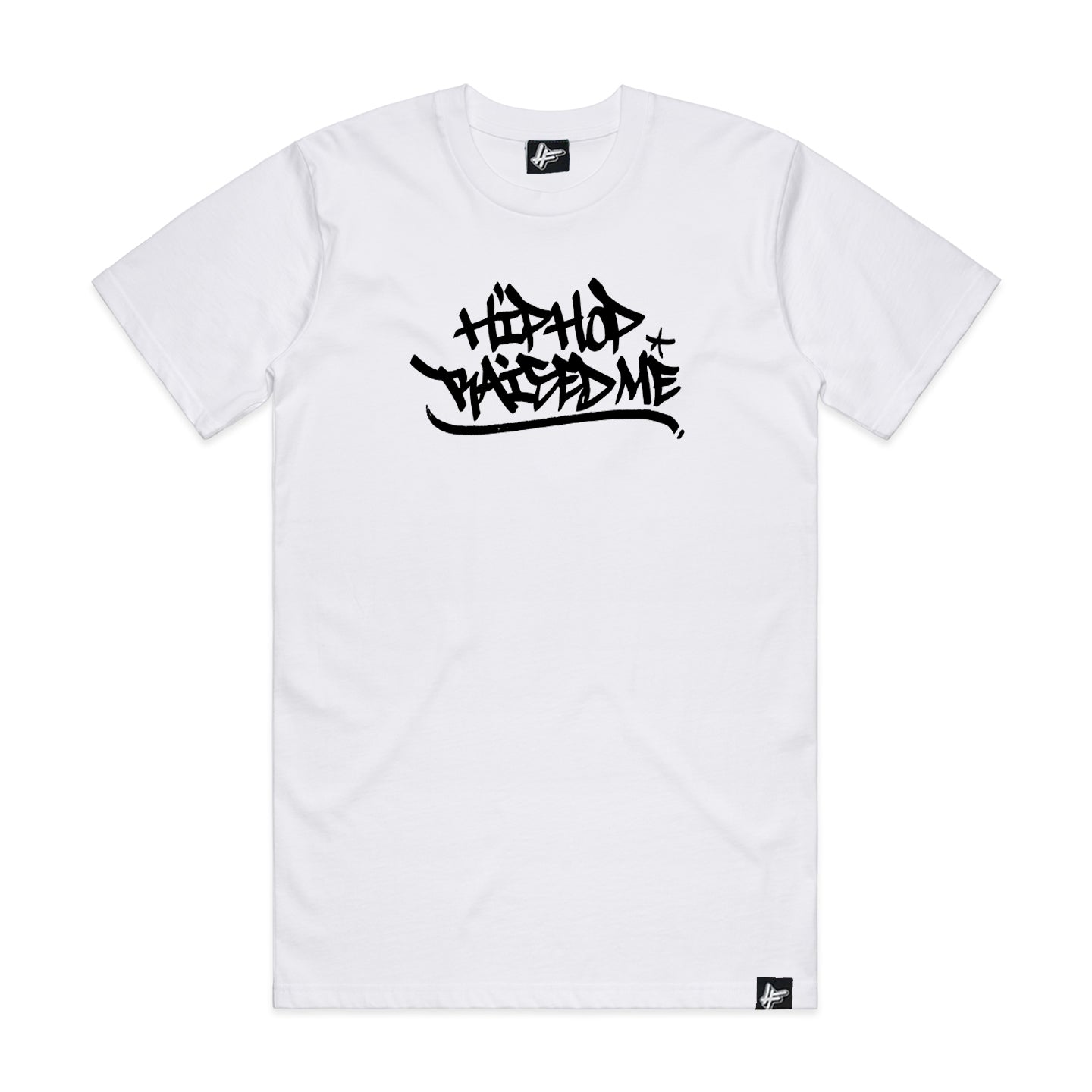 Harry Shotta - 'Hip-Hop Raised Me' T-Shirt / White