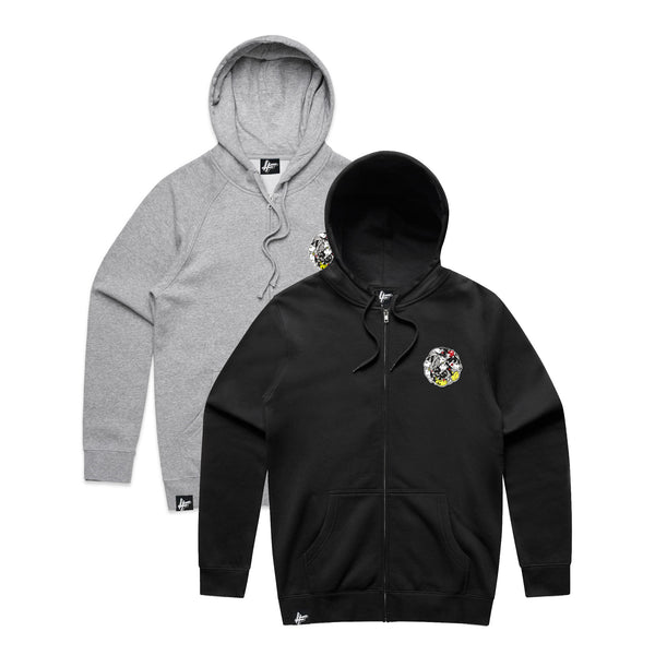 Dabbla - 'BLOTS' Zip Up Hoodie [PRE-ORDER]