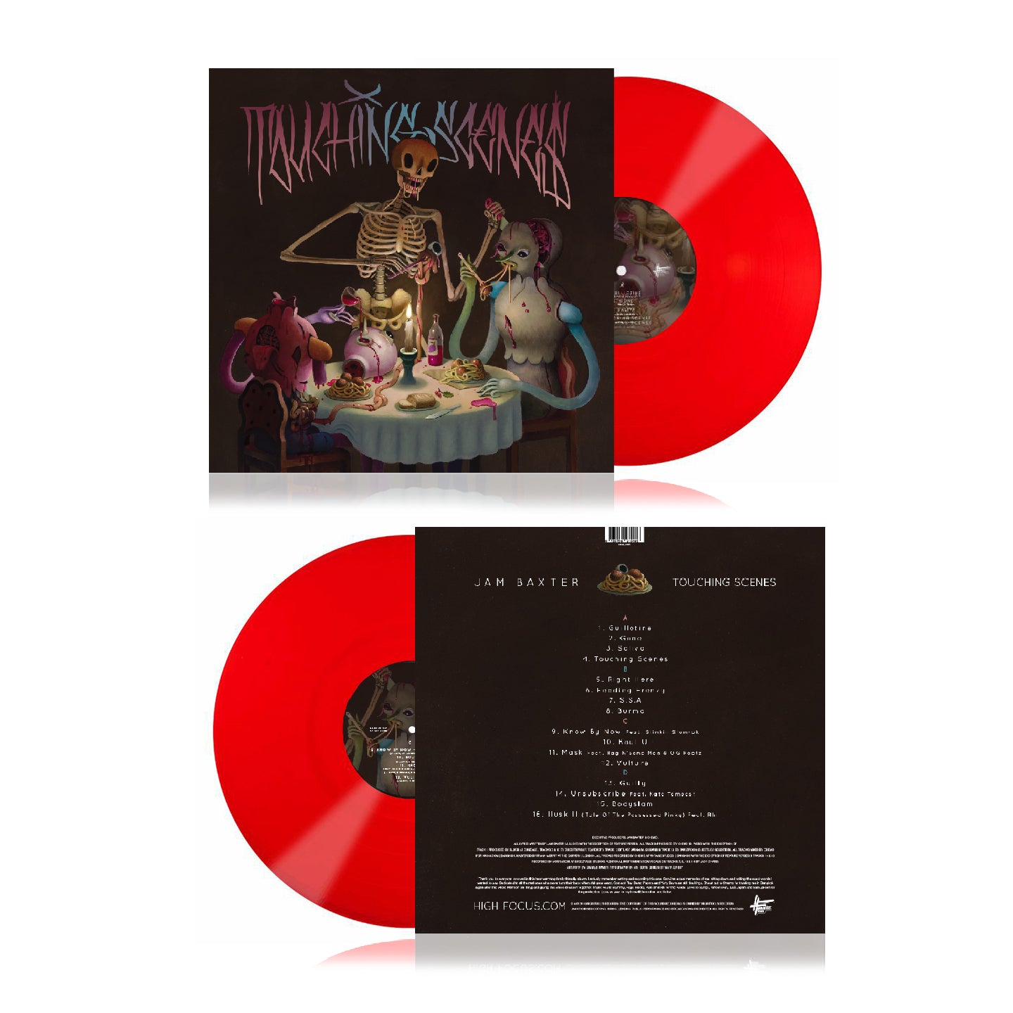 Jam Baxter - Touching Scenes (LIMITED EDITION 2 x 12" COLOUR VINYL)