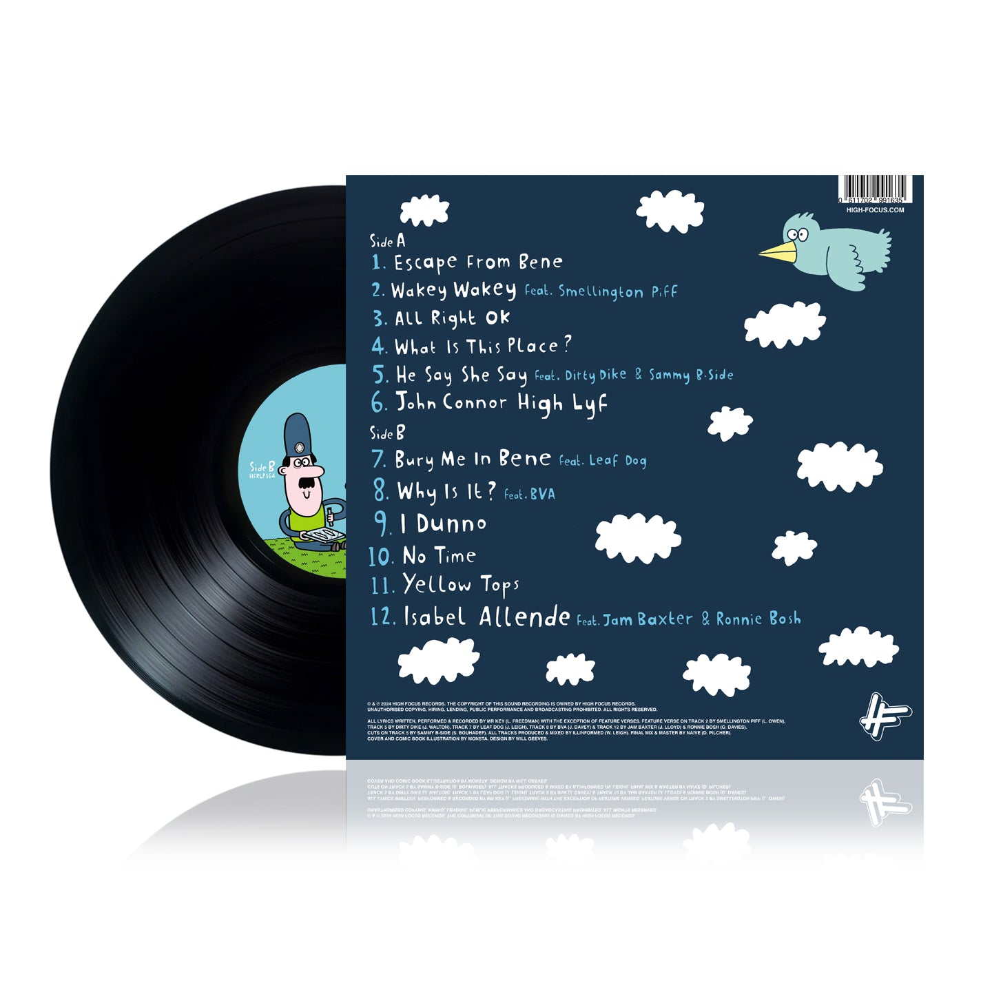 Mr Key & Illinformed - Bundle (12" Vinyl + Tee)