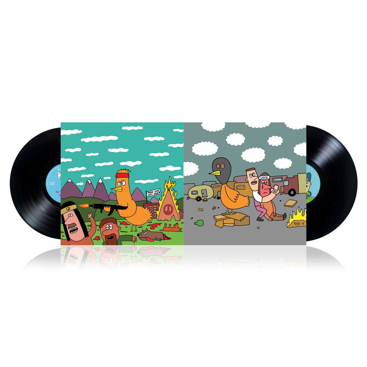 Mr Key & Illinformed - KEZ (LIMITED EDITION 12" BLACK GATEFOLD VINYL) w/ 12-Page Comic Book