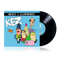Mr Key & Illinformed - KEZ (LIMITED EDITION 12" BLACK GATEFOLD VINYL) w/ 12-Page Comic Book [PRE-ORDER]