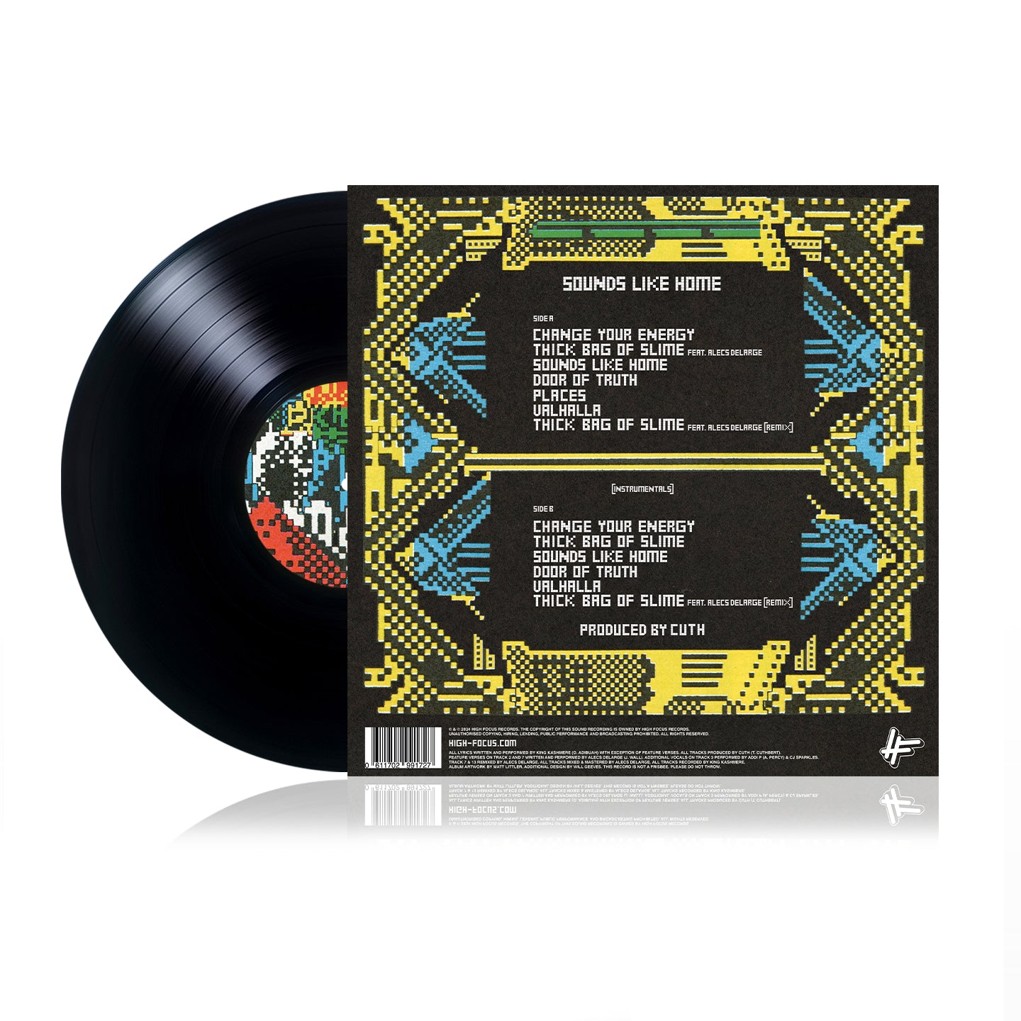 King Kashmere - Sounds Like Home (LIMITED EDITION BLACK VINYL)