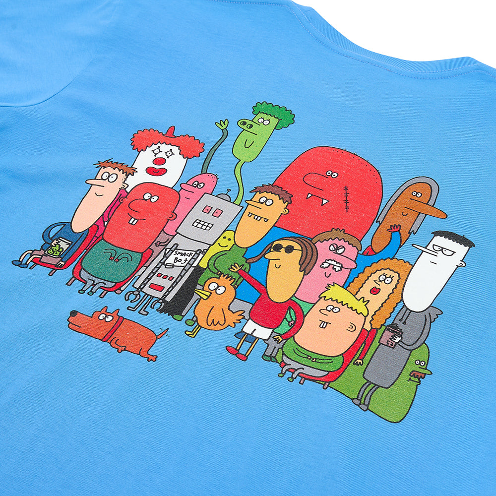 Mr Key & Illinformed 'KEZ' T-Shirt / Blue