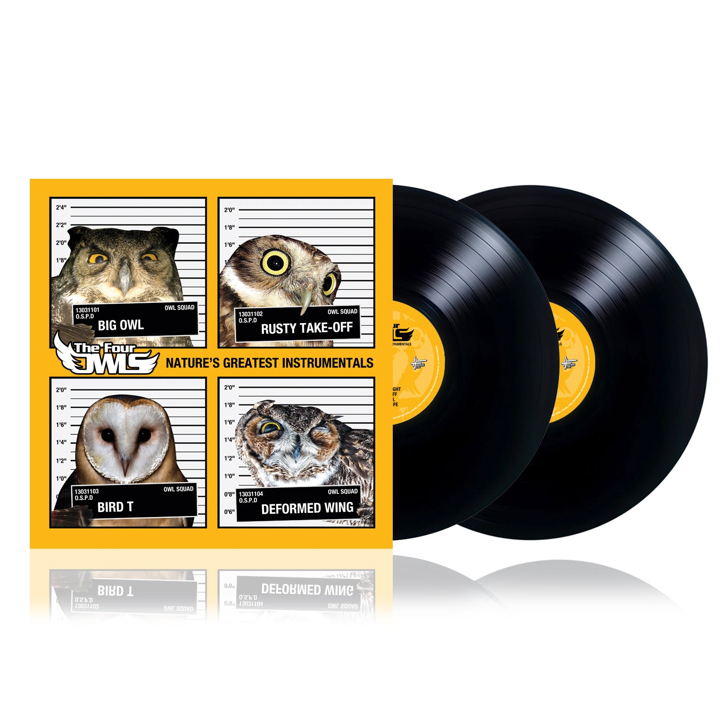 The Four Owls - Nature's Greatest Instrumentals (FIRST PRESSING - SUPER LIMITED EDITION 2 x 12" BLACK VINYL)