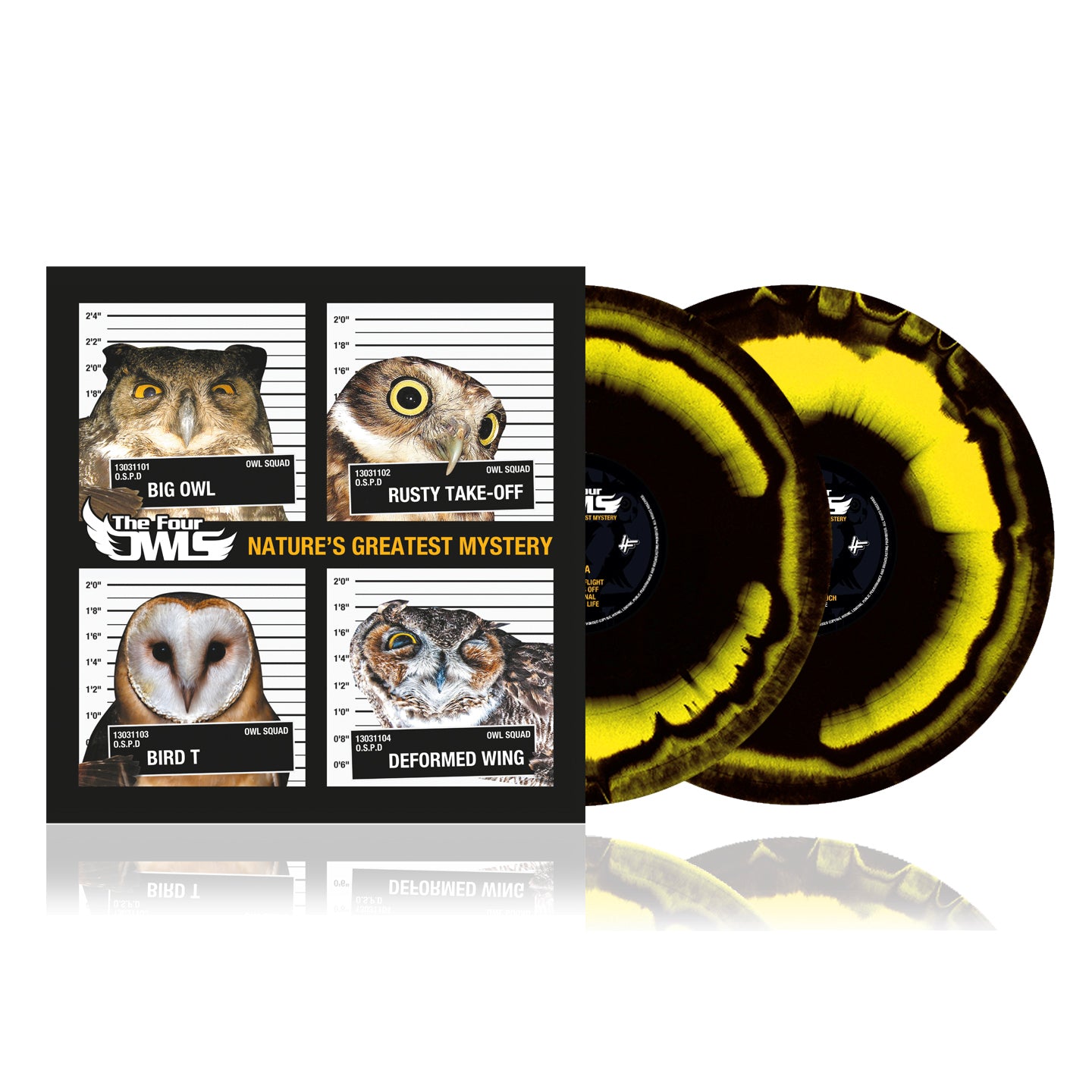 The Four Owls - Nature's Greatest Mystery (LIMITED EDITION 2 x 12" BLACK AND YELLOW GALAXY VINYL)