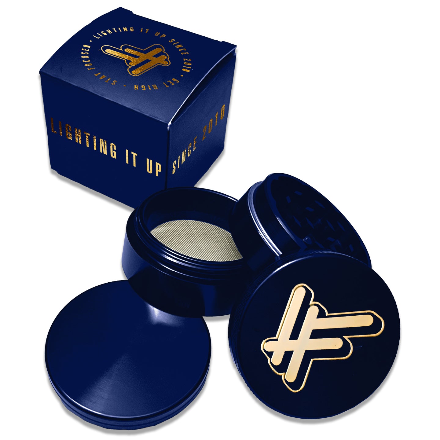 High Focus - Deluxe Grinder - Blue