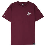 High Focus Logo T-Shirt / Burgundy