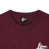 High Focus Logo T-Shirt / Burgundy