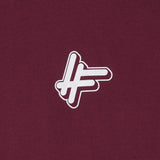 High Focus Logo T-Shirt / Burgundy