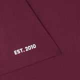 High Focus Logo T-Shirt / Burgundy